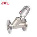 JL Threaded air control pneumatic stainless steel angle seat valve